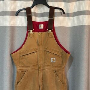 Men’s Carhartt Insulated Bibs 38x32